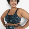 Sports Bras^Lane Bryant Livi Wireless Medium-Impact Wicking Sports Bra Kaleidoscope