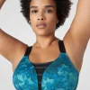 Sports Bras^Lane Bryant Livi Wireless Medium-Impact Wicking Sports Bra Keri Tie Dye