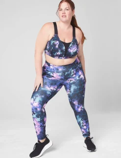 Sports Bras^Lane Bryant Livi Wireless Medium-Impact Wicking Sports Bra Maui Tie Dye