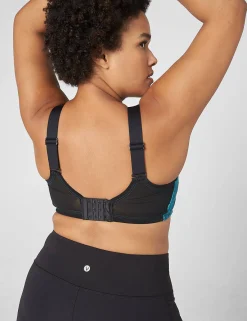 Sports Bras^Lane Bryant Livi Wireless Medium-Impact Wicking Sports Bra Keri Tie Dye