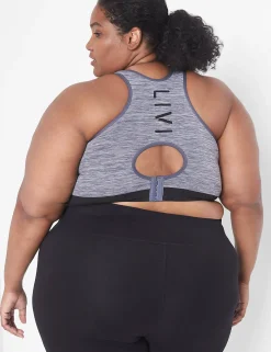 Sports Bras^Lane Bryant Livi Wireless Medium-Impact Seamless Sports Bra With Wicking Magnet