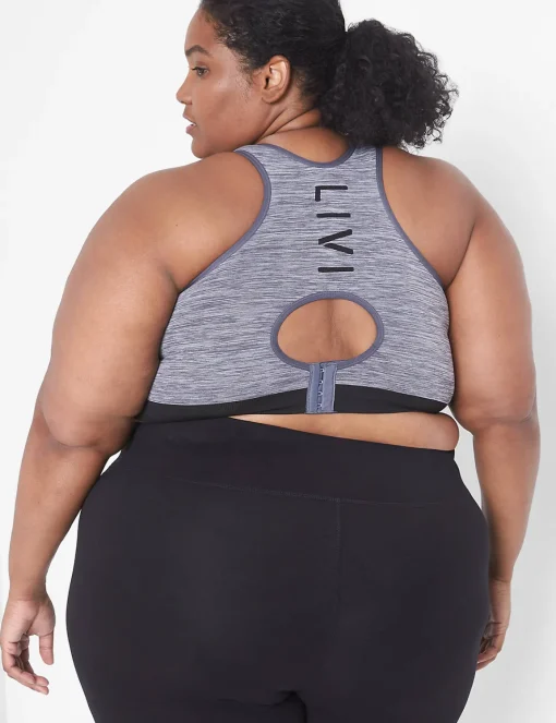 Sports Bras^Lane Bryant Livi Wireless Medium-Impact Seamless Sports Bra With Wicking Magnet
