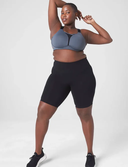 Sports Bras^Lane Bryant Livi Wireless Medium-Impact Wicking Sports Bra Turbulence