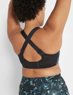 Sports Bras^Lane Bryant Livi Wireless Medium-Impact Wicking Sports Bra Kaleidoscope