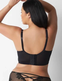 Balconette Bras^Lane Bryant Longline Boost Balconette Bra Animal Birch