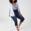 Cardigans^Lane Bryant Long-Sleeve Open-Front Cardigan Xenon Blue