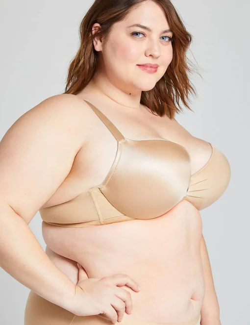Underwire Bras^Lane Bryant Max Boost Plunge Bra Cafe