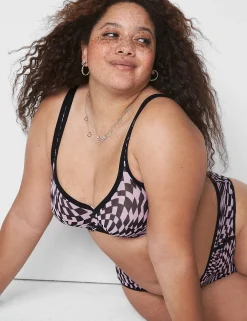 T-Shirt Bras^Lane Bryant Mesh Unlined T-Shirt Bra Zale Geo