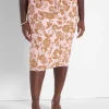 Skirts^Lane Bryant Midi Skirt Floral