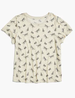 Knit Tops^Lane Bryant Modern Graphic Tee Leopard