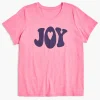 Knit Tops^Lane Bryant Modern Joy Graphic Tee Sugar Plum