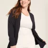 Cardigans^Lane Bryant Modern Long-Sleeve Open-Front Cardigan Night Sky