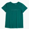 Knit Tops^Lane Bryant Modern Luckiest Graphic Tee Forest Green