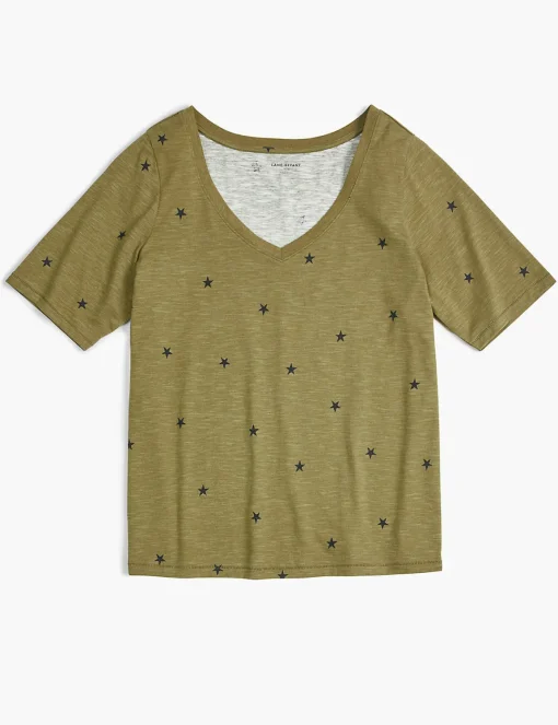 Knit Tops^Lane Bryant Modern Perfect Sleeve Graphic Tee Starry Night