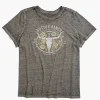 Knit Tops^Lane Bryant Modern Yellowstone Dutton Ranch Graphic Tee Grey