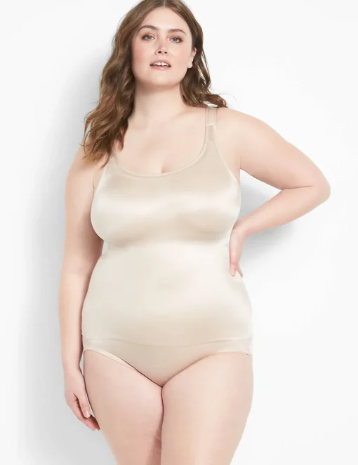Level 2 - Shape^Lane Bryant Naomi & Nicole Firm Control Shaping Cami Beige