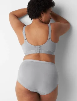 Brief Panties^Lane Bryant No-Show Full Brief Panty With Lace Alloy