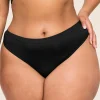 Thong Panties^Lane Bryant No-Show Thong Panty Black