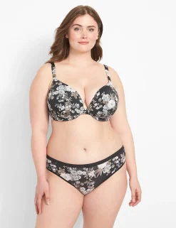 Thong Panties^Lane Bryant No-Show Thong Panty Allure Floral