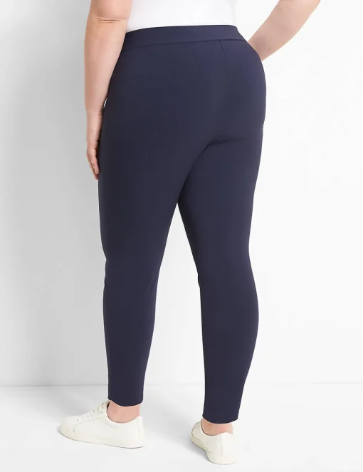 Slim^Lane Bryant On-The-Go Slim Ankle Pant Dark Water