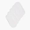 Socks^Lane Bryant 5 Pack Ballet No Show White