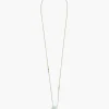 Necklaces^Lane Bryant Pave Stone Pendant Necklace Gold Tone