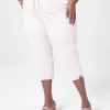Crops, Capris And Shorts^Lane Bryant Pull-On Crop Pant With Petal Hem Brazilian Sand