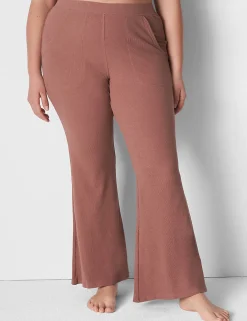 Sleep Separates^Lane Bryant Rib Flare Pant Myristica