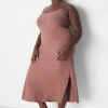 Maxi & Midi^Lane Bryant Rib Maxi Slip Myristica