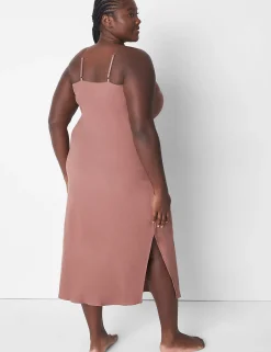 Chemises^Lane Bryant Rib Maxi Slip Myristica