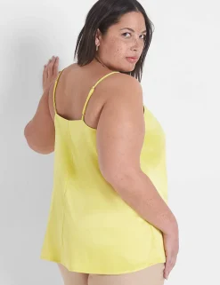 Shirts & Blouses^Lane Bryant Satin Cami Meadowlark