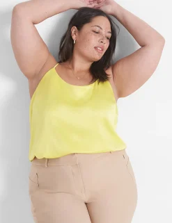 Shirts & Blouses^Lane Bryant Satin Cami Meadowlark
