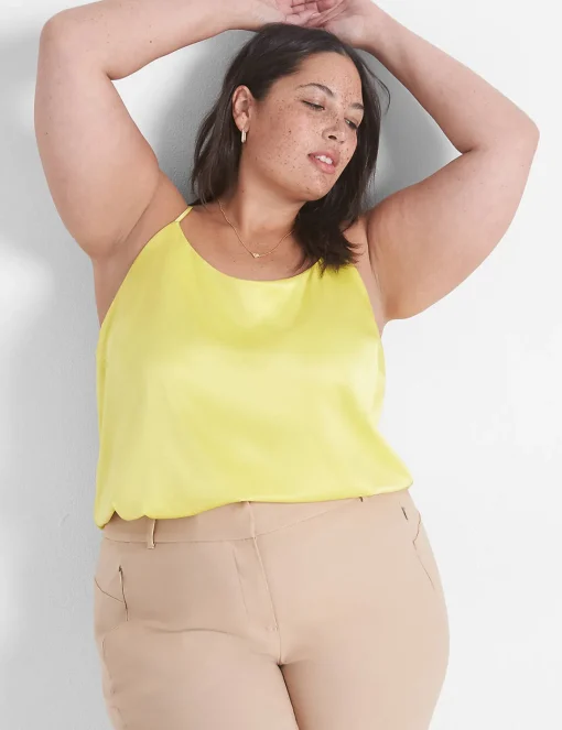 Shirts & Blouses^Lane Bryant Satin Cami Meadowlark