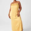 Maxi & Midi^Lane Bryant Scoop-Neck Cami Slip Dress Gold