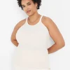 Knit Tops^Lane Bryant Scoop-Neck Stitch-Detail Tank Birch