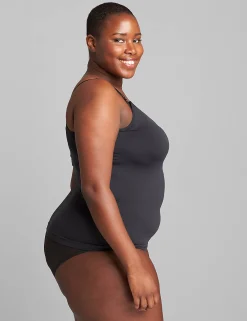 No-Wire Bras And Bralettes^Lane Bryant Seamless Nursing Cami Black