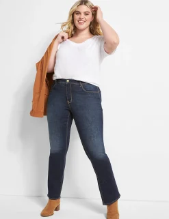 Bootcut^Lane Bryant Seven7 Boot Jean - Dark Wash Dark Denim