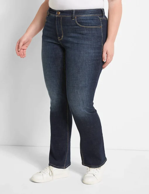Bootcut^Lane Bryant Seven7 Boot Jean - Dark Wash Dark Denim