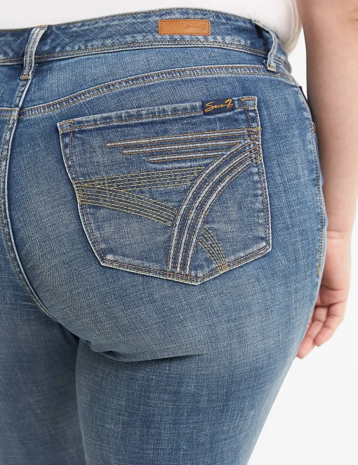 Bootcut^Lane Bryant Seven7 Boot Jean - Medium Wash Medium Denim