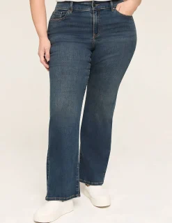 Signature Fit^Lane Bryant Signature Fit Boot Jean Dark Denim