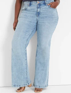 Bootcut^Lane Bryant Signature Fit Boot Jean Light Denim