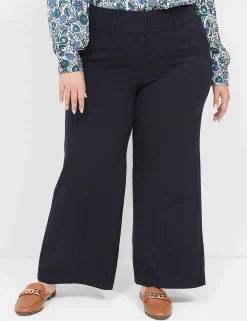 Wide Leg^Lane Bryant Signature Fit High-Rise Perfect Drape Wide Leg Pant Night Sky