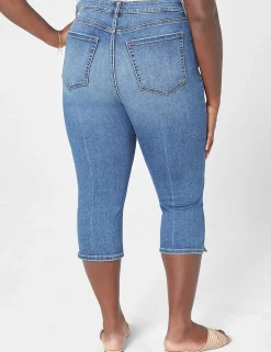 Skinny & Jegging^Lane Bryant Signature Fit High-Rise Skinny Pedal Jean Medium Denim