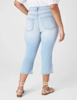 Skinny & Jegging^Lane Bryant Signature Fit High-Rise Skinny Pedal Jean Medium Denim