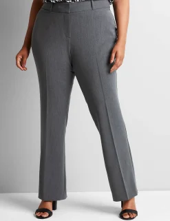 Perfect Drape^Lane Bryant Signature Fit Perfect Drape Straight Pant Grey