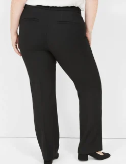 Perfect Drape^Lane Bryant Signature Fit Perfect Drape Straight Pant Black
