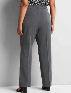 Perfect Drape^Lane Bryant Signature Fit Perfect Drape Straight Pant Grey