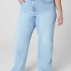 Signature Fit^Lane Bryant Signature Fit 90S Loose Straight Jean Light Denim