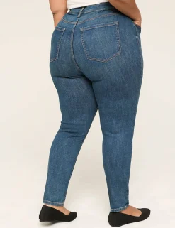 Skinny & Jegging^Lane Bryant Signature Fit Skinny Jean Medium Denim