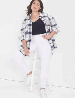 Skinny & Jegging^Lane Bryant Signature Fit Skinny Jean White